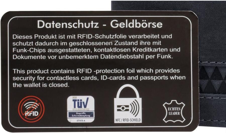 Bruno Banani Portemonnee echt leder - Foto 5