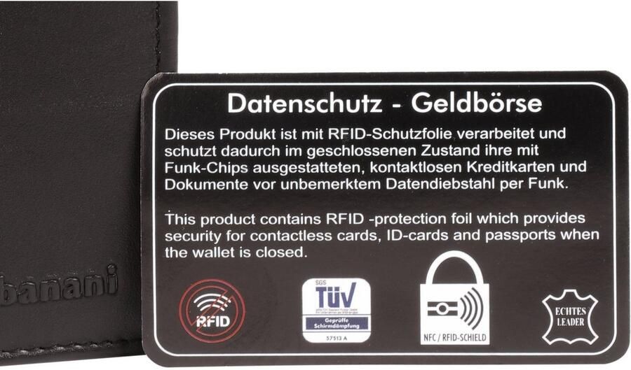 Bruno Banani Portemonnee echt leder - Foto 6