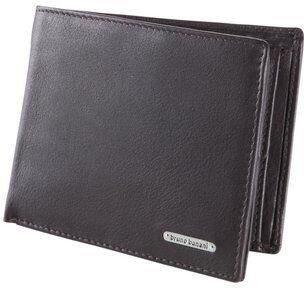 Bruno Banani Portemonnee van leer met logo-schild