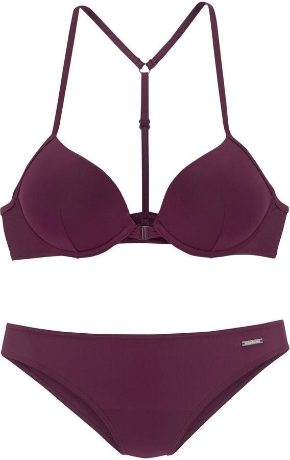 Bruno Banani Push-upbikini met voorsluiting - Foto 5