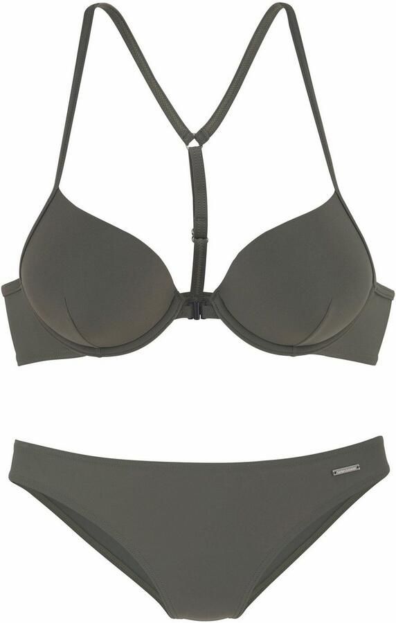 Bruno Banani Push-upbikini met voorsluiting - Foto 4