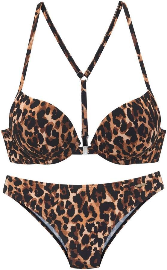 Bruno Banani Push-upbikini met voorsluiting - Foto 6