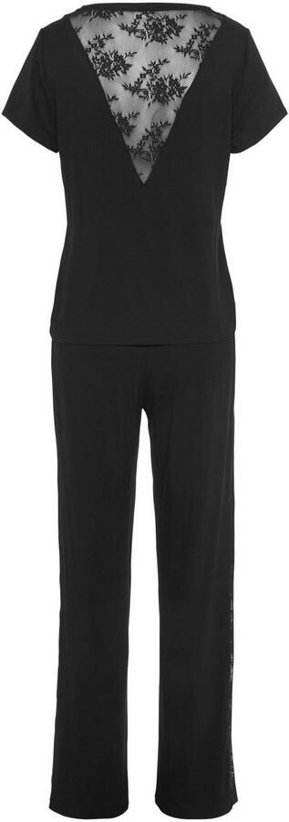 Bruno Banani Pyjama met mooie kantdetails (2-delig 1 stuk) - Foto 5