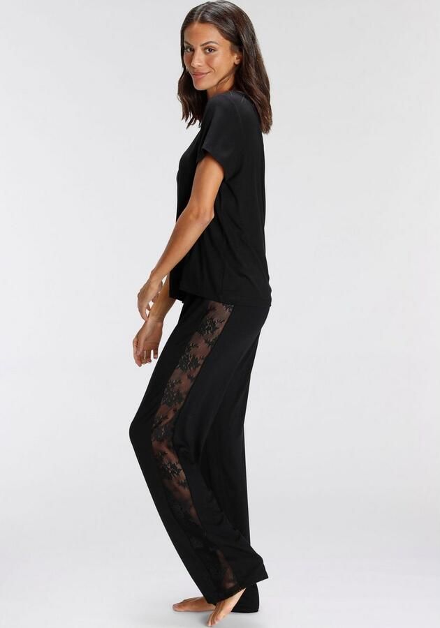 Bruno Banani Pyjama met mooie kantdetails (2-delig 1 stuk) - Foto 2