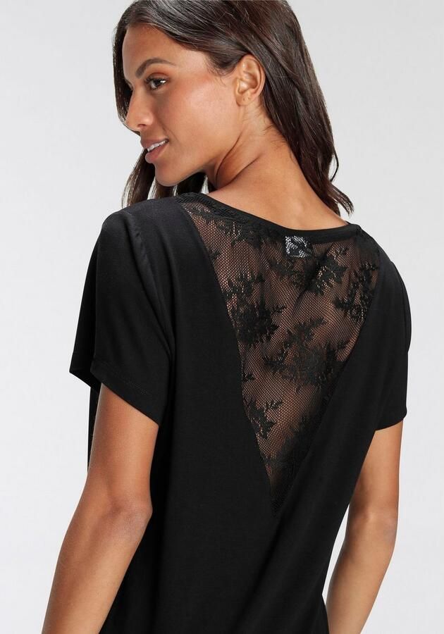 Bruno Banani Pyjama met mooie kantdetails (2-delig 1 stuk) - Foto 4