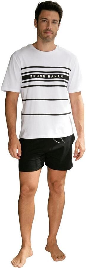 Bruno Banani Pyjama Shirt met short en lange broek (3-delig Set van 3) - Foto 4