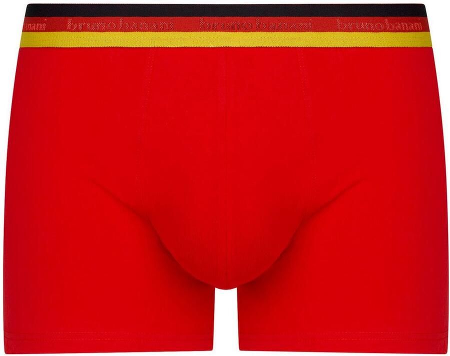 Bruno Banani Retro hipster Golden Goal met meerkleurige boord (Set van 3)