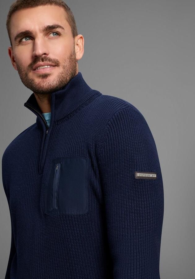 Bruno Banani Schipperstrui met borstzak - Foto 4