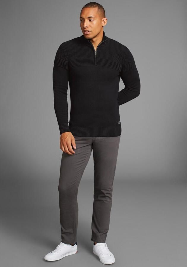 Bruno Banani Schipperstrui met een ritssluiting - Foto 3
