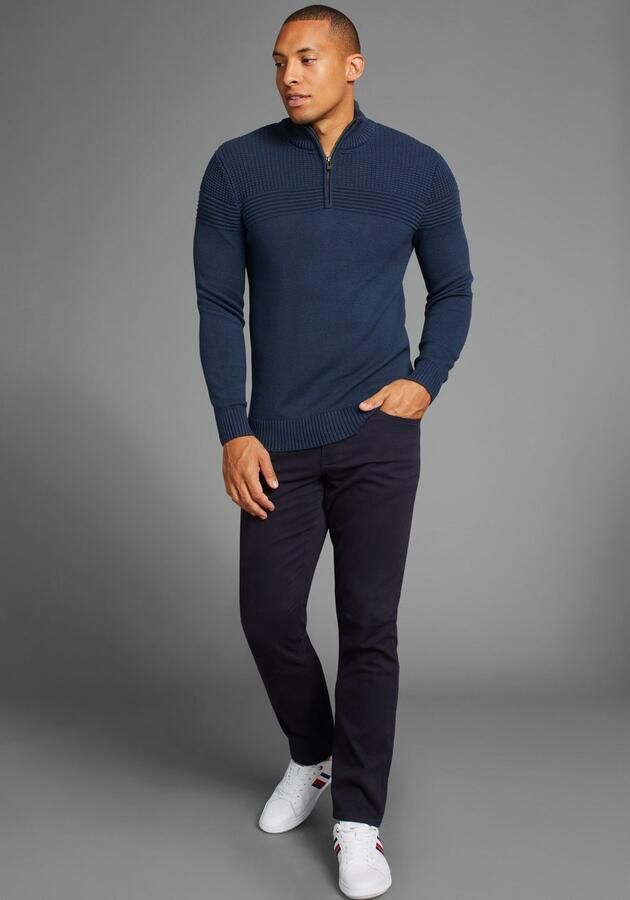 Bruno Banani Schipperstrui met een ritssluiting - Foto 3