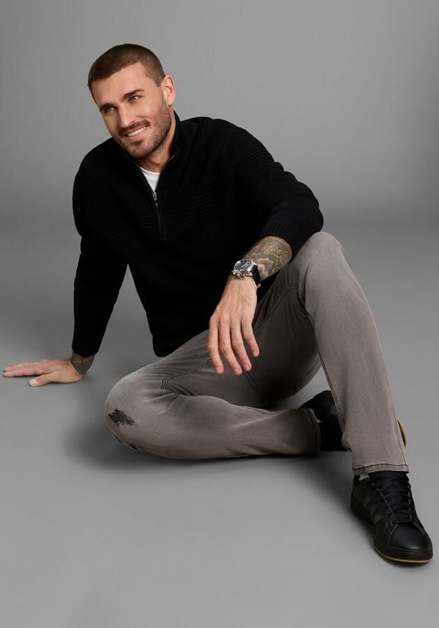 Bruno Banani Schipperstrui met een ritssluiting - Foto 8