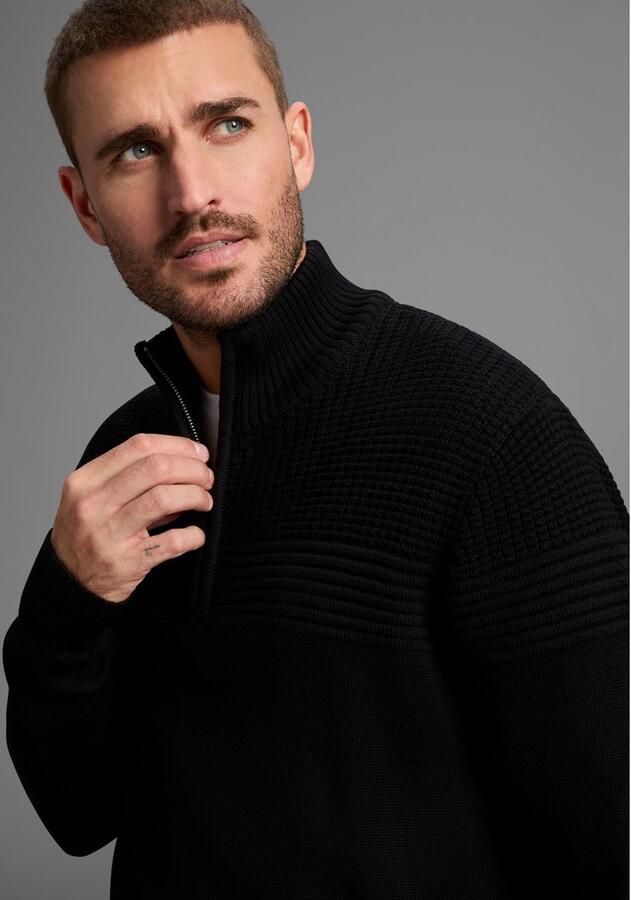 Bruno Banani Schipperstrui met een ritssluiting - Foto 2