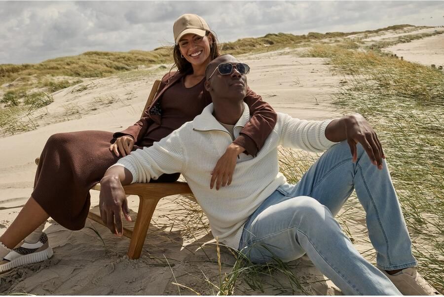 H.I.S T-shirt smal gesneden bedrukt ontwerp van 100% katoen (3-delig Set van 3) - Foto 11