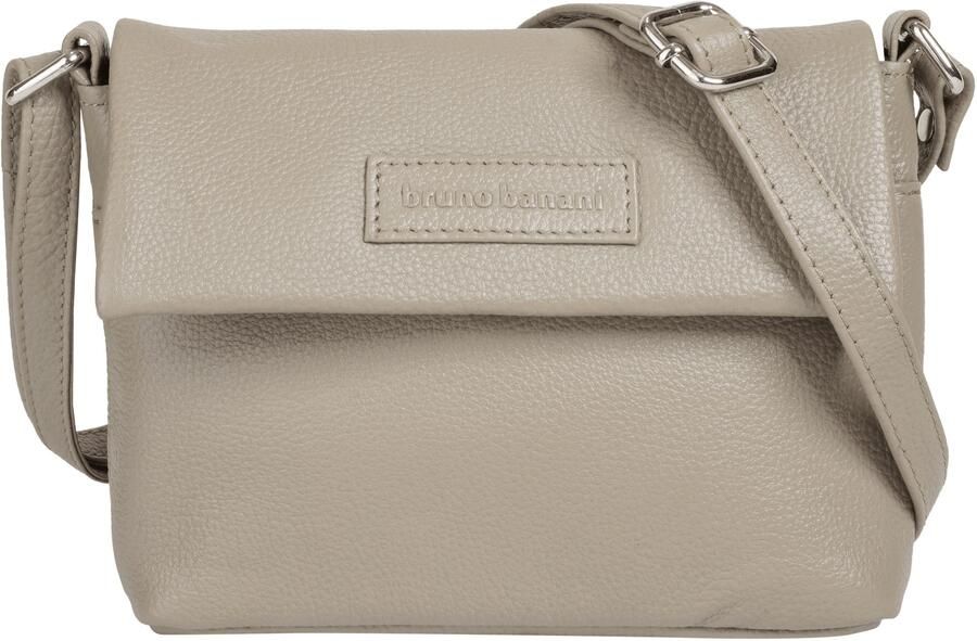 Bruno Banani Schoudertas echt leder - Foto 6