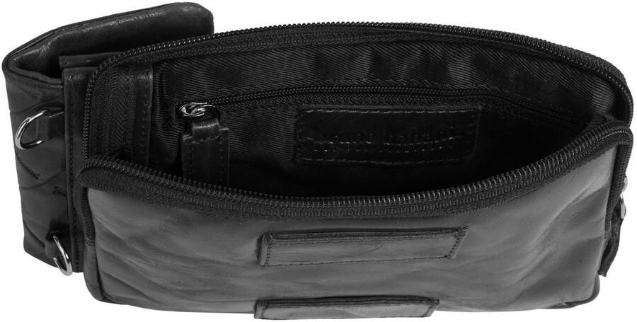 Bruno Banani Schoudertas echt leder - Foto 4