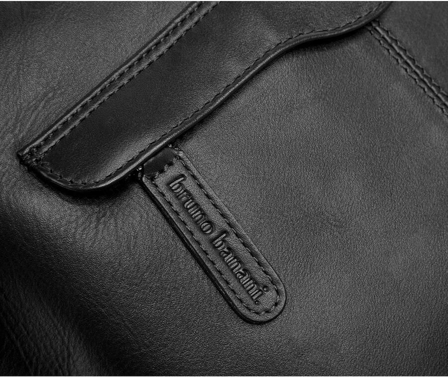 Bruno Banani Schoudertas echt leder - Foto 3