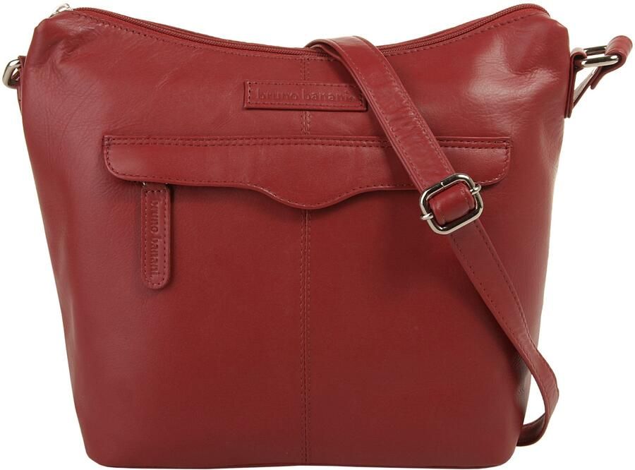 Bruno Banani Schoudertas echt leder - Foto 8