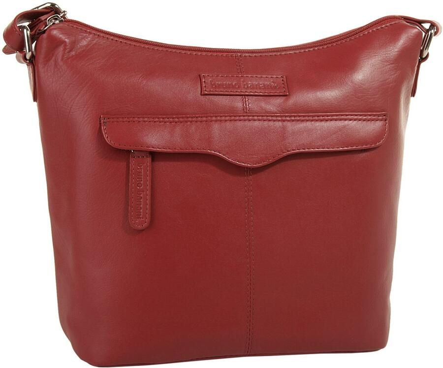 Bruno Banani Schoudertas echt leder - Foto 4