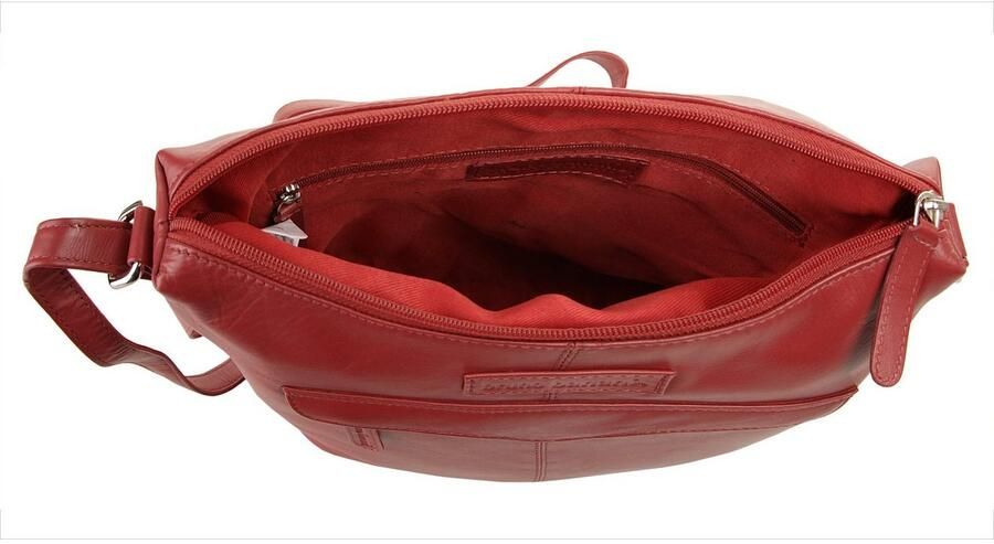 Bruno Banani Schoudertas echt leder - Foto 5