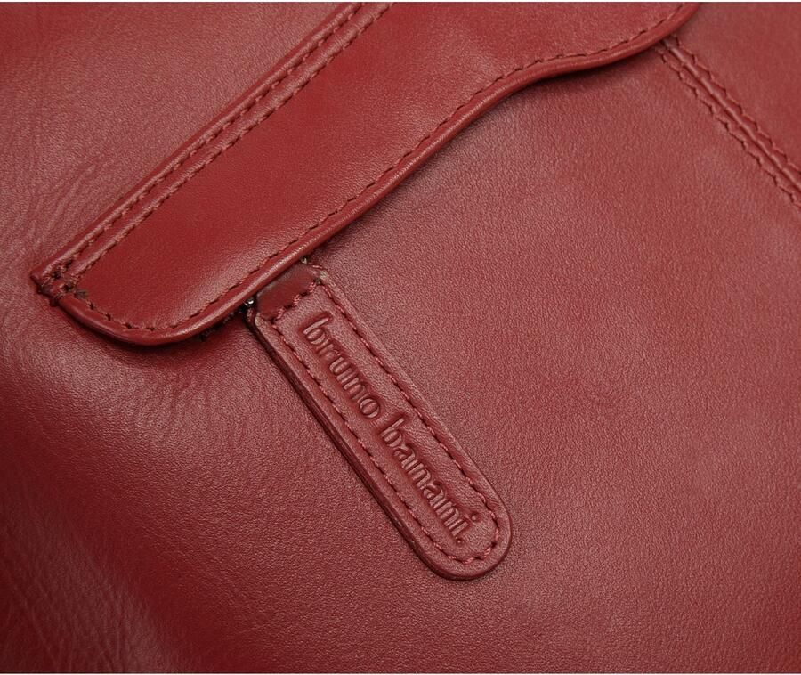 Bruno Banani Schoudertas echt leder - Foto 3