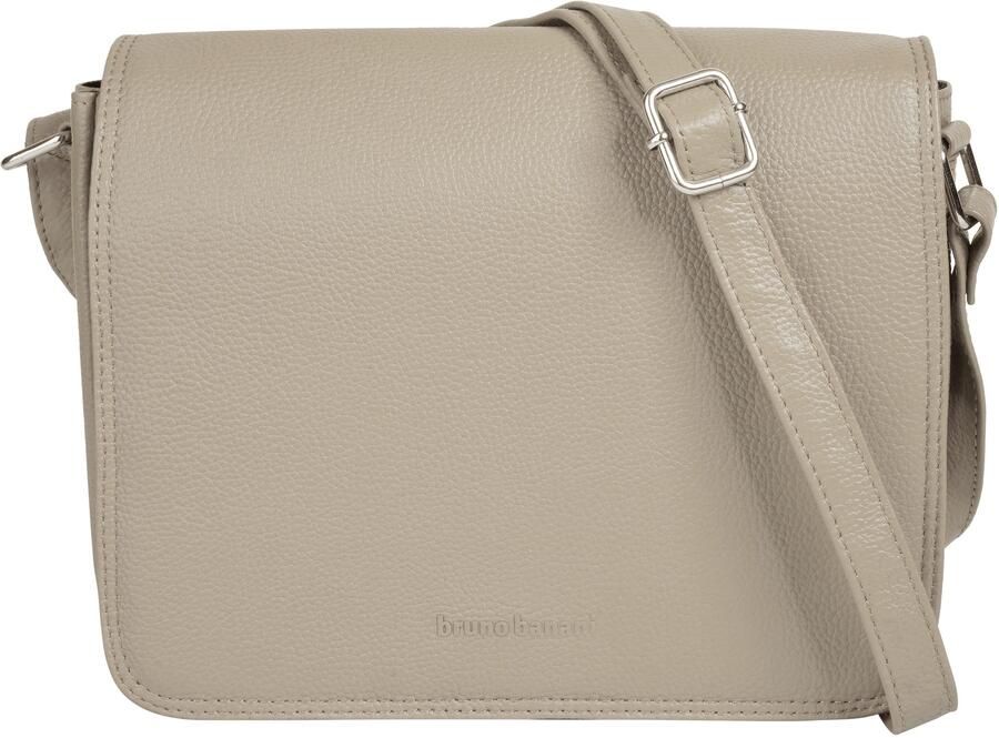 Bruno Banani Schoudertas echt leder - Foto 6