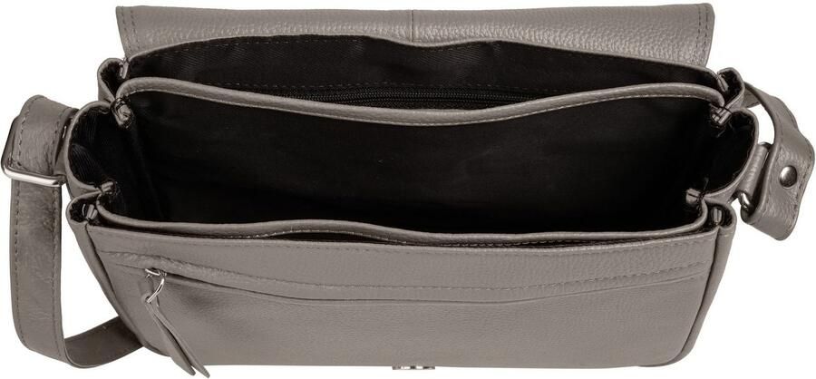 Bruno Banani Schoudertas echt leder - Foto 4