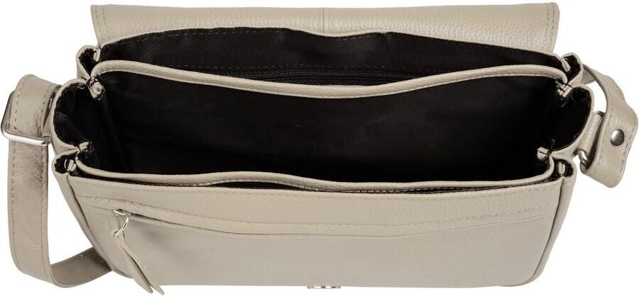 Bruno Banani Schoudertas echt leder - Foto 4