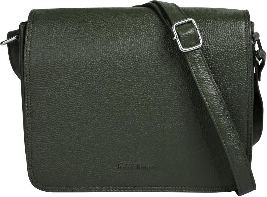 Bruno Banani Schoudertas echt leder - Foto 6