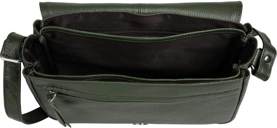 Bruno Banani Schoudertas echt leder - Foto 4