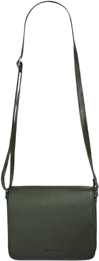 Bruno Banani Schoudertas echt leder - Foto 5