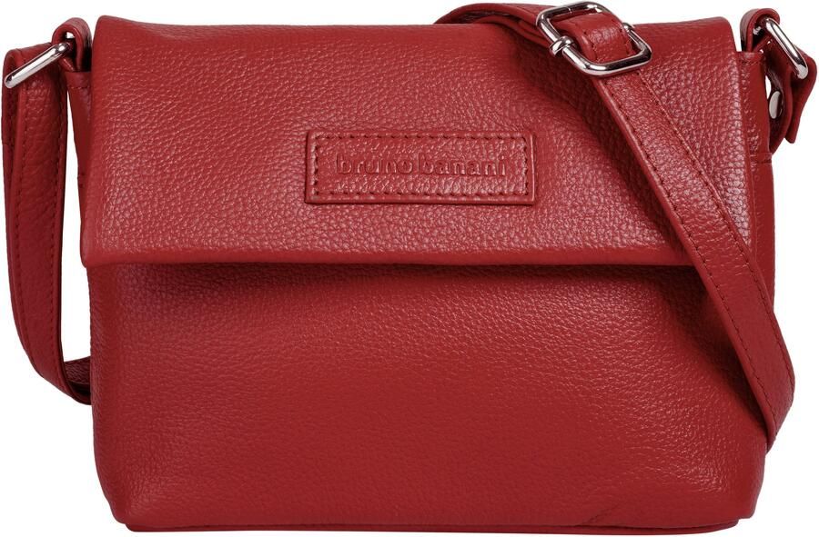 Bruno Banani Schoudertas echt leder - Foto 6