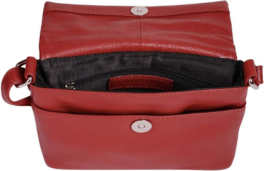 Bruno Banani Schoudertas echt leder - Foto 4