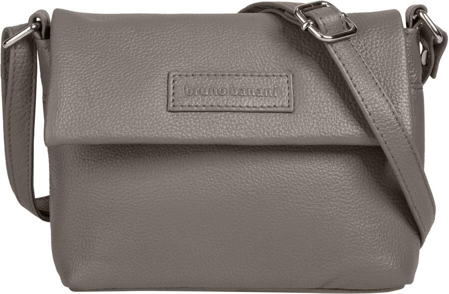 Bruno Banani Schoudertas echt leder - Foto 6