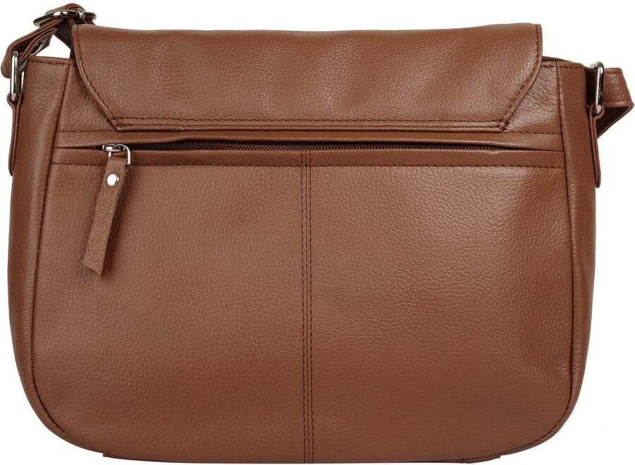 Bruno Banani Schoudertas echt leder - Foto 3