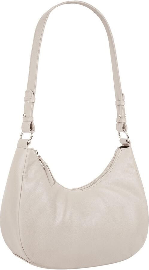 Bruno Banani Schoudertas echt leder - Foto 3