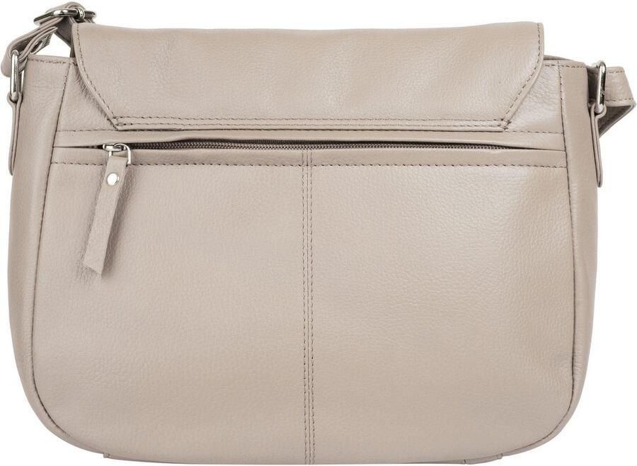 Bruno Banani Schoudertas echt leder - Foto 3