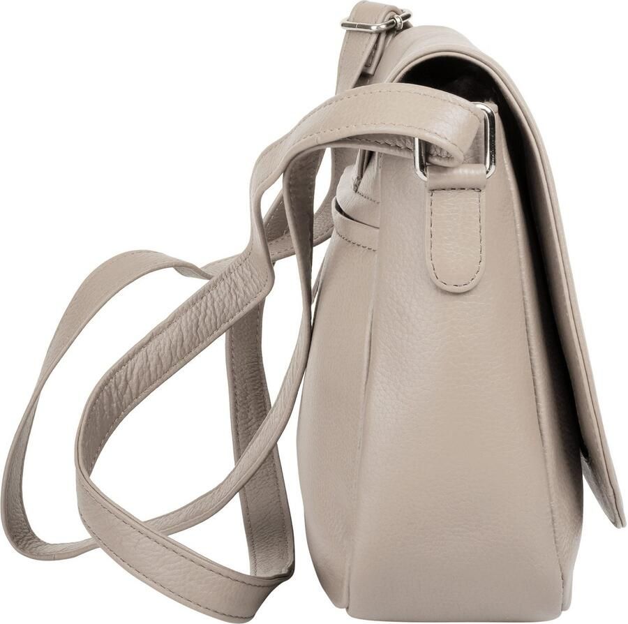 Bruno Banani Schoudertas echt leder