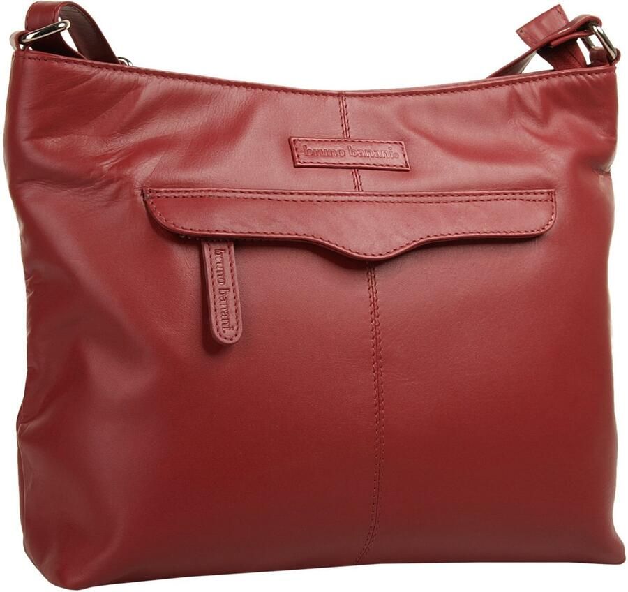 Bruno Banani Schoudertas echt leder