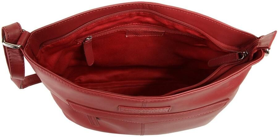 Bruno Banani Schoudertas echt leder - Foto 4