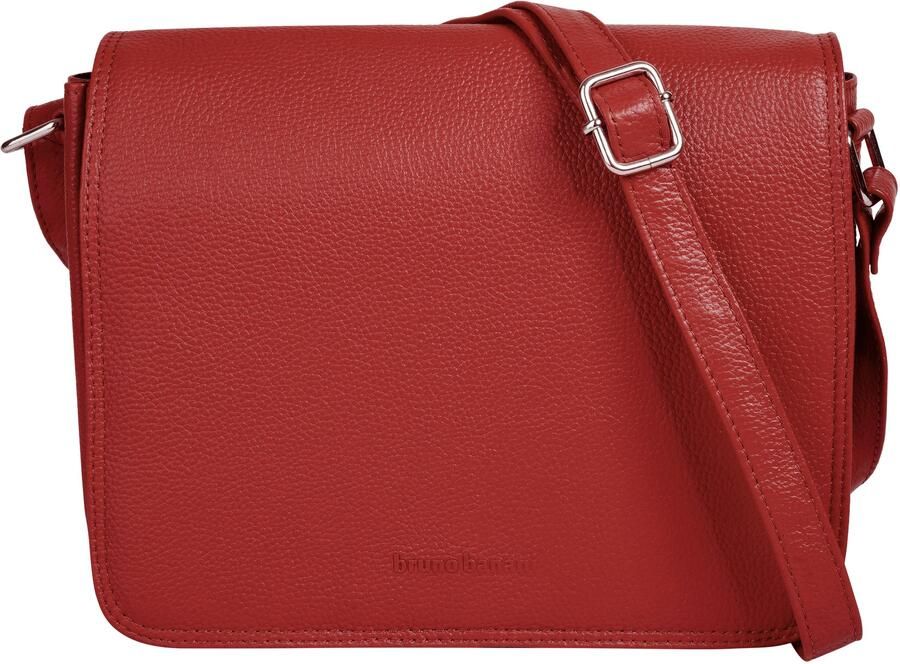 Bruno Banani Schoudertas echt leder - Foto 6