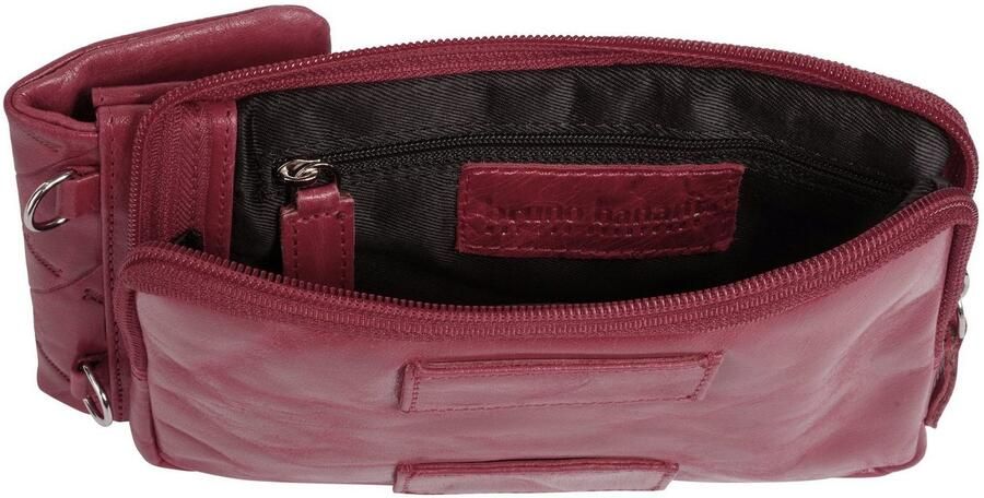 Bruno Banani Schoudertas echt leder - Foto 4