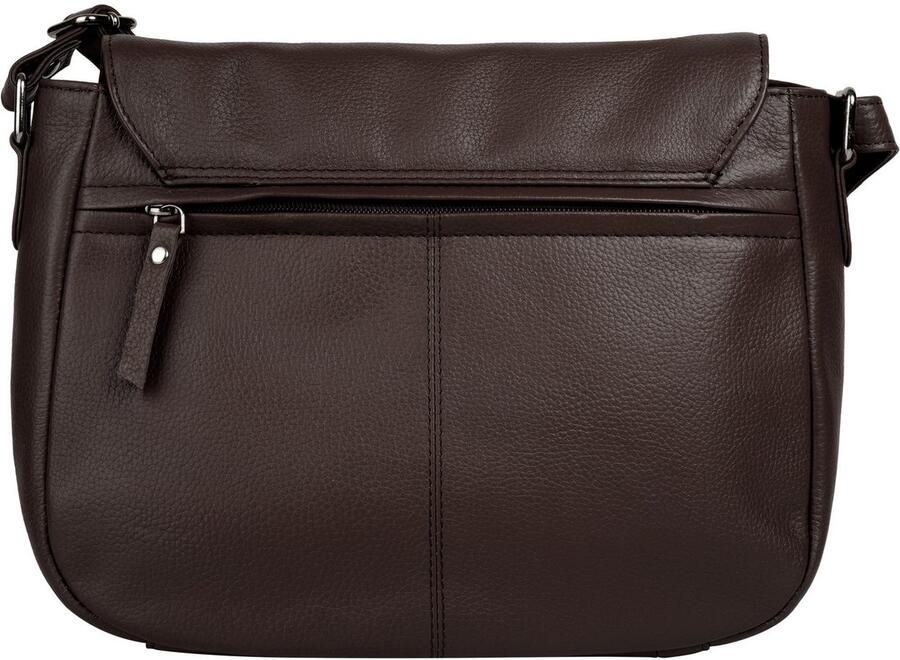 Bruno Banani Schoudertas echt leder - Foto 3