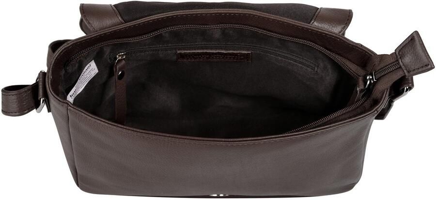 Bruno Banani Schoudertas echt leder - Foto 4