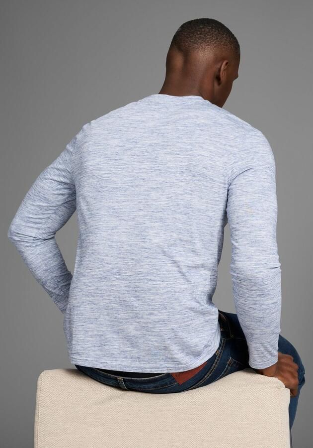 Bruno Banani Shirt met lange mouwen Langarmshirt in smalle pasvorm - Foto 4