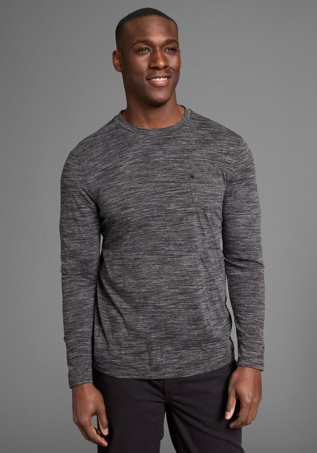 Bruno Banani Shirt met lange mouwen Langarmshirt in smalle pasvorm - Foto 6