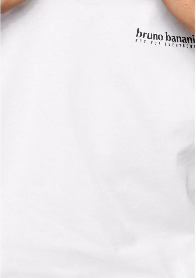 Bruno Banani Shirt met lange mouwen smal gesneden bedrukt van katoen in 2-pack (Set van 2) - Foto 4