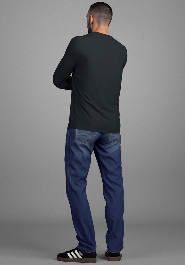 Bruno Banani Shirt met lange mouwen smal gesneden met merkopdruk - Foto 6