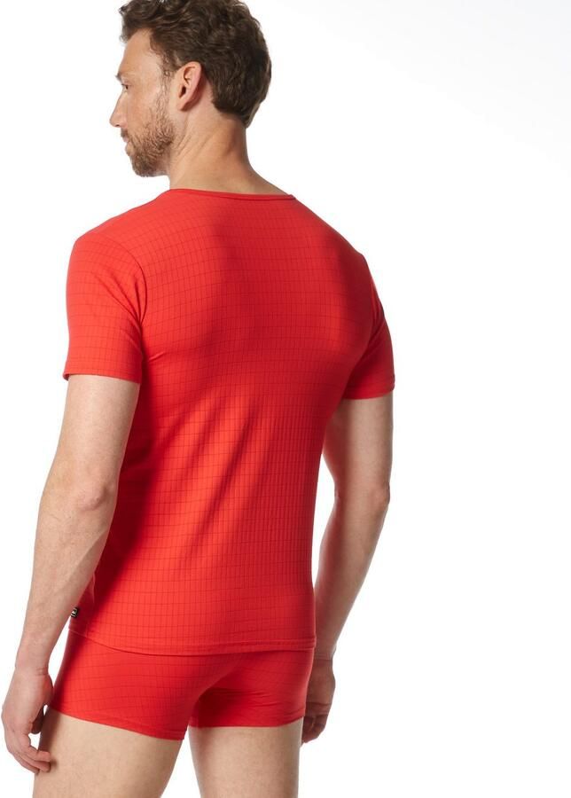 Bruno Banani Shirt met ronde hals CHECK LINE 2.0 heupbedekkend elastisch - Foto 4