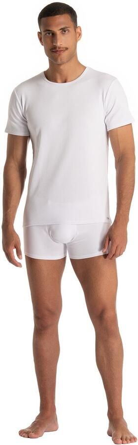 Bruno Banani Shirt met ronde hals Fine Rib Fijnrib korte mouw ronde halslijn katoen-mix - Foto 5