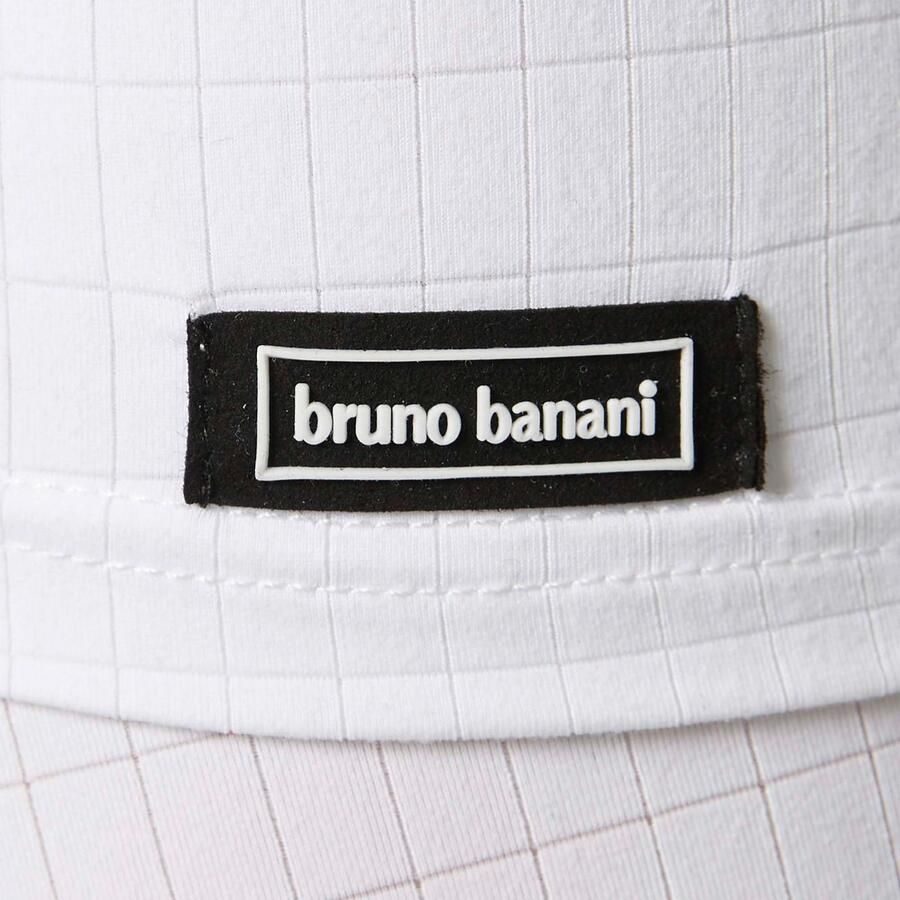 Bruno Banani Shirt met V-hals CHECK LINE 2.0 Pique optiek korte mouw V-hals katoen-mix - Foto 2